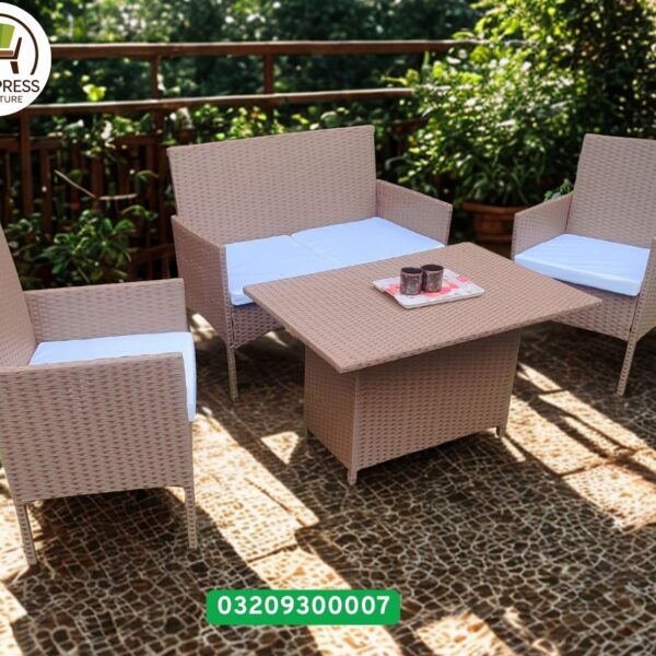 Outdoor Rattan chairs set in Lahore Pakistan Chairs and Table
